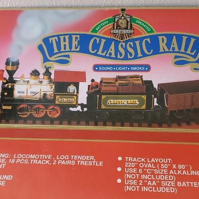 Toy train set