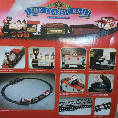 Toy train set