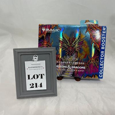 -214- COLLECTIBLE | Magic The Gathering Dungeons & Dragons Booster | Unopened