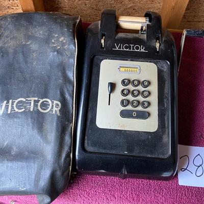 Vintage Victor Adding Machine
