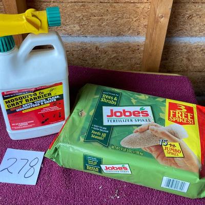 Bug Spray & Tree Fertilizer