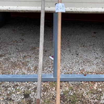 2 Garden Rakes