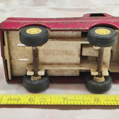VINTAGE 1970'S TONKA MINI RED PICKUP TRUCK