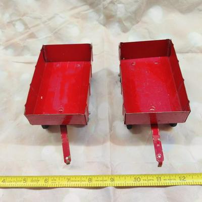 VINTAGE ERTL METAL FARM WAGON LOT