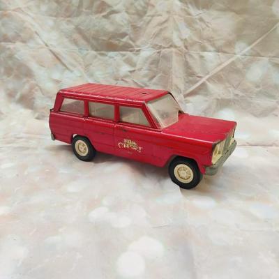 VINTAGE 1960/70'S TONKA FIRE CHIEF JEEP WAGONEER