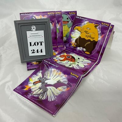 -244- COLLECTIBLE | 1998 Large PokÃ©mon Sticker Set