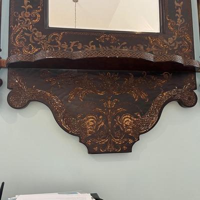 Large Arched Beveled Glass Mirror (LR-MG)