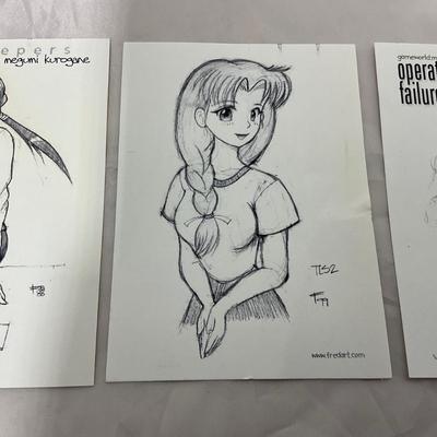 -253- COLLECTIBLE | Fred Gallagher Comic Art | Photocopies