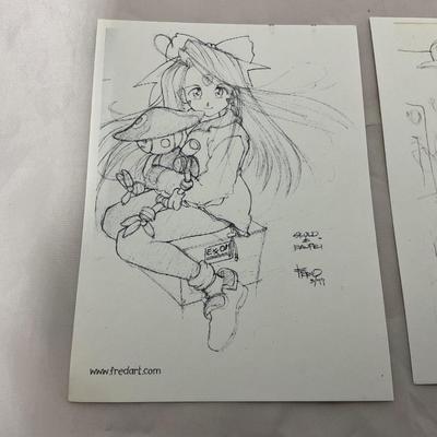 -253- COLLECTIBLE | Fred Gallagher Comic Art | Photocopies