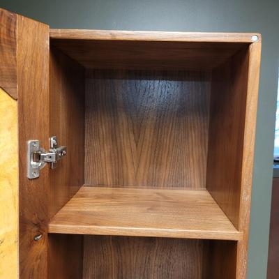 Gorgeous Custom-Made Mixed Hardwood Cabinet (B-CE)
