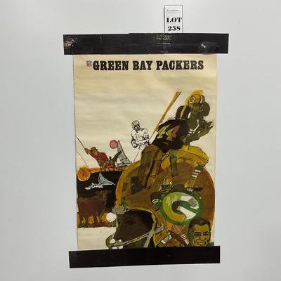 -258- SPORTS | 1960â€™s Green Bay Packers Poster