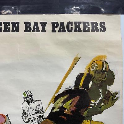 -258- SPORTS | 1960â€™s Green Bay Packers Poster
