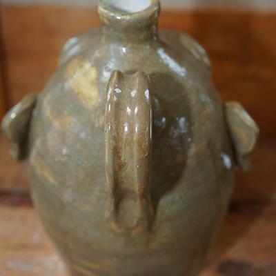 JW FANNIN UGLY FACE MOONSHINE  SOUTHERN FOLK ART  DATED ON BASE 2009