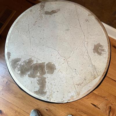 Griffin Creek Marble Top Gelato Table (DR-MK)