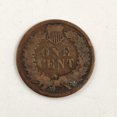 1 - 1884 INDIAN HEAD PENNY