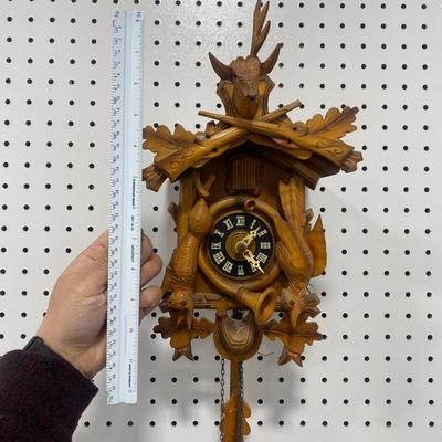 -259- VINTAGE | Schmeckenbecher Black Forrest Cuckoo Clock | Germany