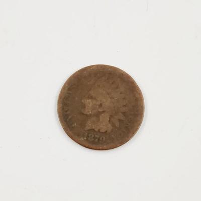 1 - 1879 - INDIAN HEAD PENNY
