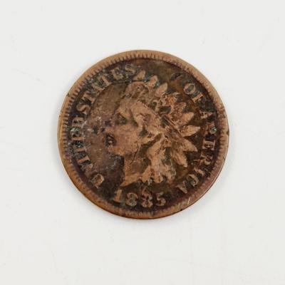 1 - 1885 INDIAN HEAD PENNY