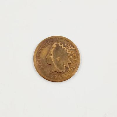 1 - 1894 INDIAN HEAD PENNY