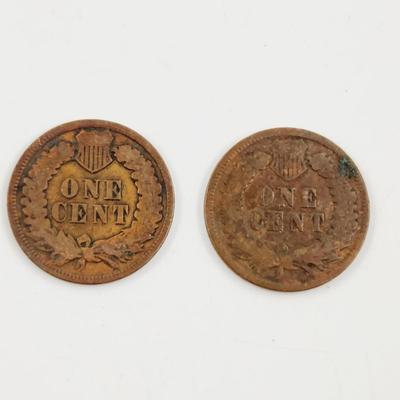 2 - 1906 INDIAN HEAD PENNIES