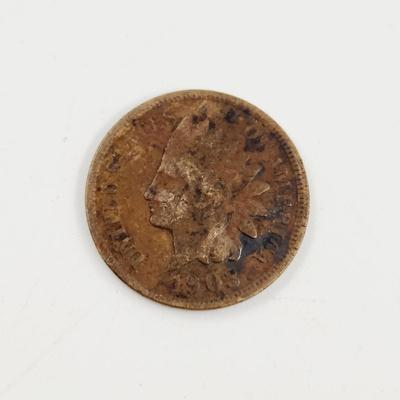 1 - 1906 INDIAN HEAD PENNY