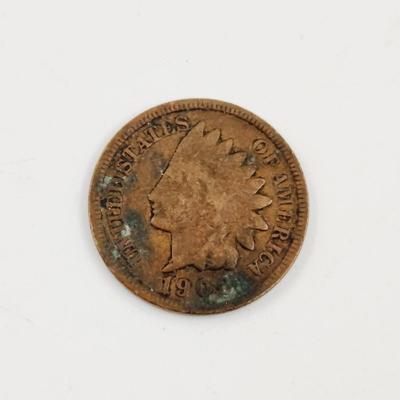 1 - 1906 INDIAN HEAD PENNY