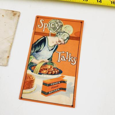 VINTAGE FOOD & MORE COLLECTABLE BOOKLETS