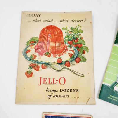 VINTAGE FOOD & MORE COLLECTABLE BOOKLETS