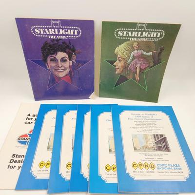 8 - KANSAS CITY STAR LIGHT PLAY BILL BOOKLETS