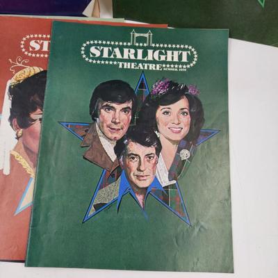 8 - KANSAS CITY STAR LIGHT PLAY BILL BOOKLETS