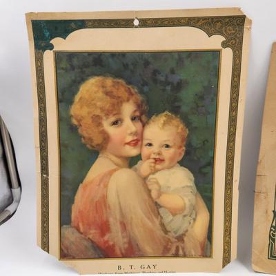 1920 - 30s YOUNG LADIES ART PRINTS