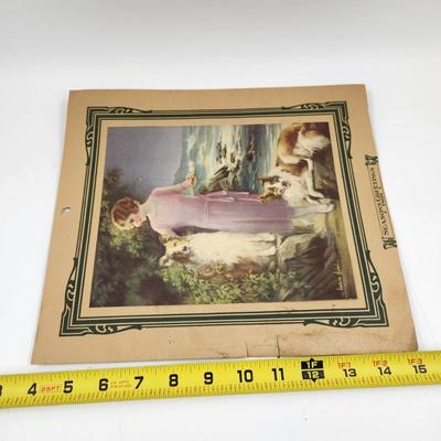 1920 - 30s YOUNG LADIES ART PRINTS