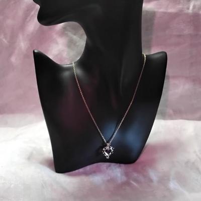 Ross Simons Sapphire and Diamond 20" Gold Vermeil Necklace