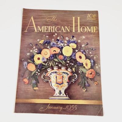 JANUARY 1935 AMERICAN HOME MAGAZINE
