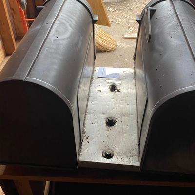 2 Mounted Mail Boxes