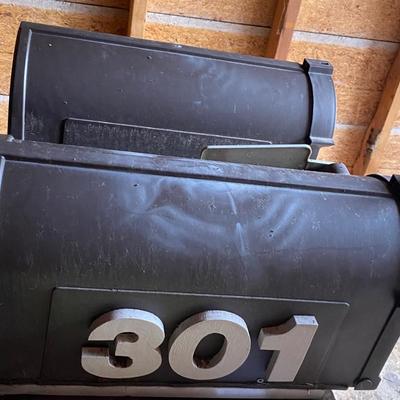 2 Mounted Mail Boxes