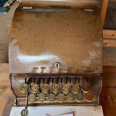 Vintage National Cash Register