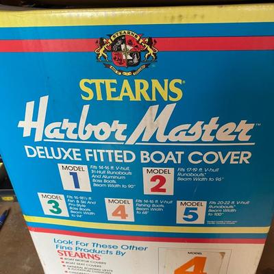 Stearns Harbor Master Boat Cover