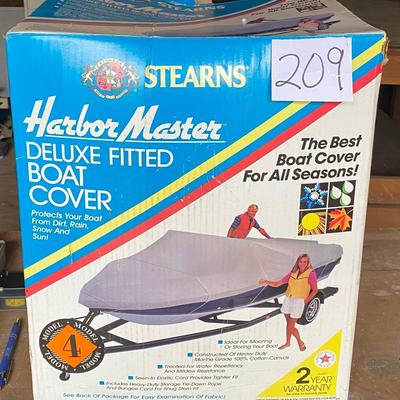 Stearns Harbor Master Boat Cover