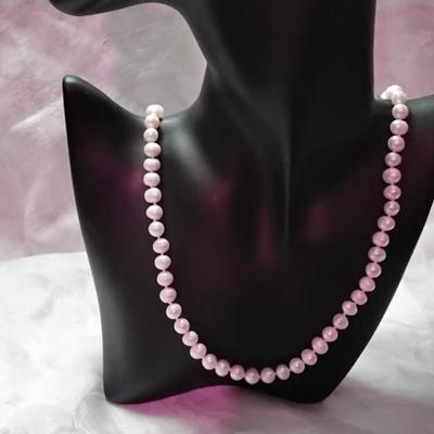 Very High Sheen 7.5 mm 24" 18K GP Clasp