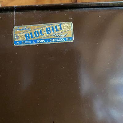 Vintage Blue Bilt Metal Cabinet