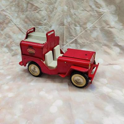 VINTAGE 1960'S TONKA #425 JEEP PUMPER FIRE TRUCK