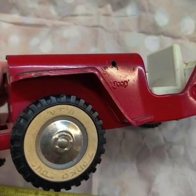 VINTAGE 1960'S TONKA #425 JEEP PUMPER FIRE TRUCK