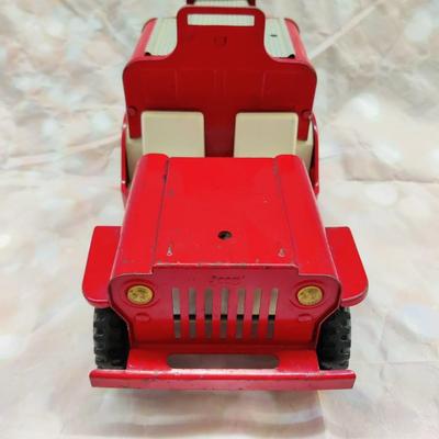 VINTAGE 1960'S TONKA #425 JEEP PUMPER FIRE TRUCK