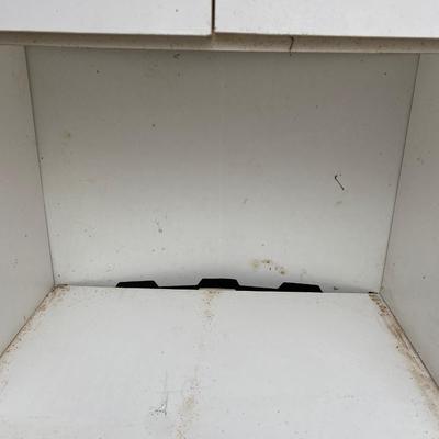 Storage Cabinet Drawer Bottom is Gone