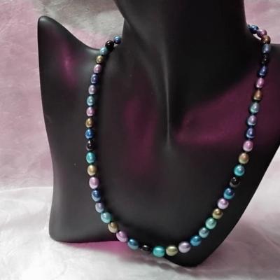 Gorgeous Honora Graduated (7.5 mm to 5 mm) Pearl 17" Necklace