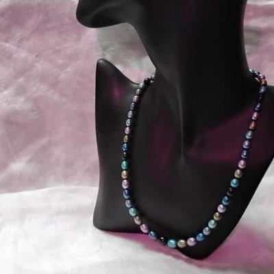 Gorgeous Honora Graduated (7.5 mm to 5 mm) Pearl 17" Necklace