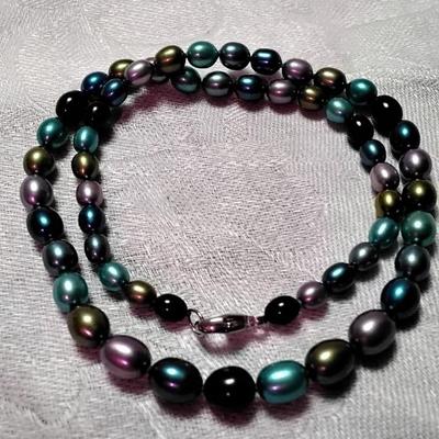 Gorgeous Honora Graduated (7.5 mm to 5 mm) Pearl 17" Necklace