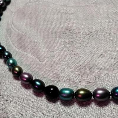 Gorgeous Honora Graduated (7.5 mm to 5 mm) Pearl 17" Necklace