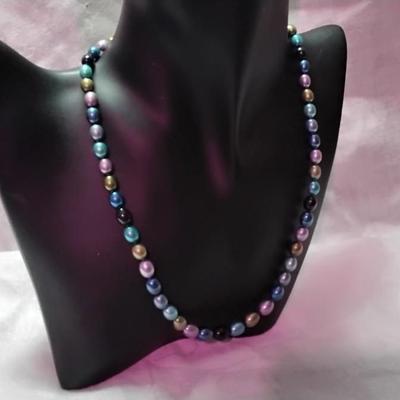 Gorgeous Honora Graduated (7.5 mm to 5 mm) Pearl 17" Necklace
